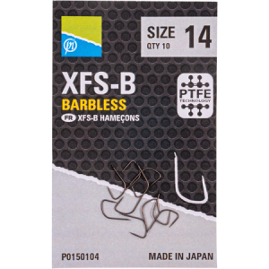 Preston XFS-B Barbless Hooks