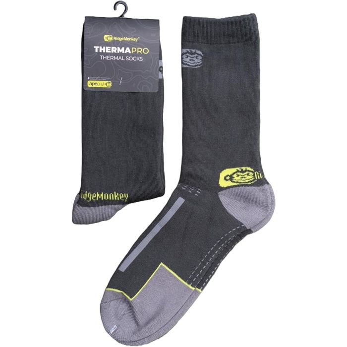 Ridgemonkey APEarel ThermaPro Thermal Socks Green - Image 2