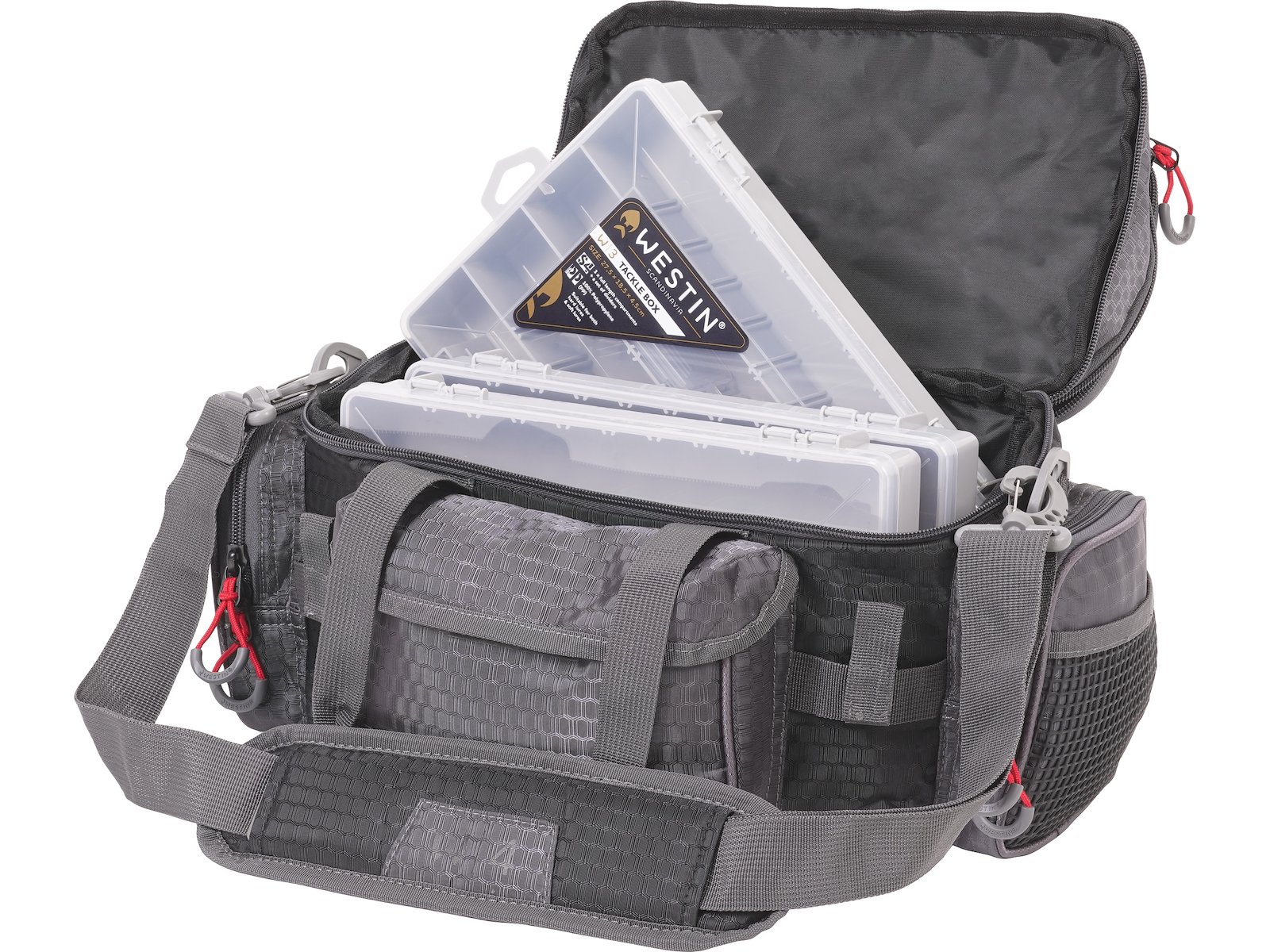 Westin W4 LURE BAG PLUS 4 BOXES TITANIUM BLACK - Image 2