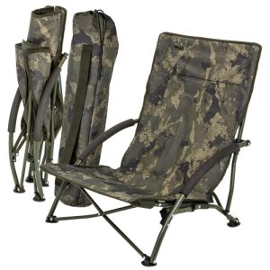 Solar Undercover Camo Fold Easy Chair Low