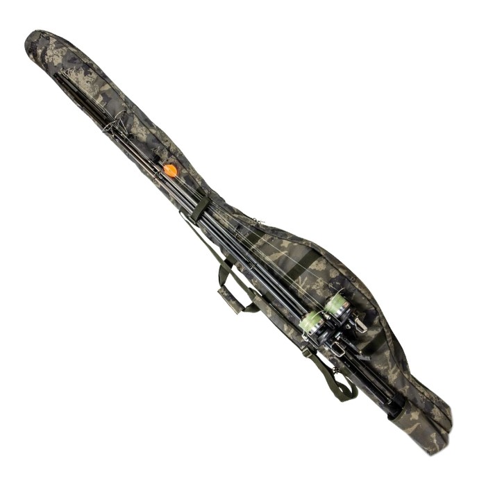 Solar Undercover Camo 12ft 3+2 Rod Holdall