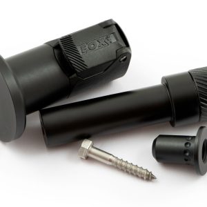 Alternative view of Fox Black Label Stage Stand and QR Insert