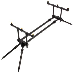 Alternative view of NGT Quickfish Pod MK2 - 3 Rod Pod Fully Adjustable with Case