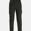 Fortis Black Thermal Fleece Lined Trail Pants