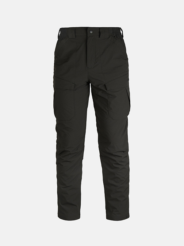 Fortis Black Thermal Fleece Lined Trail Pants