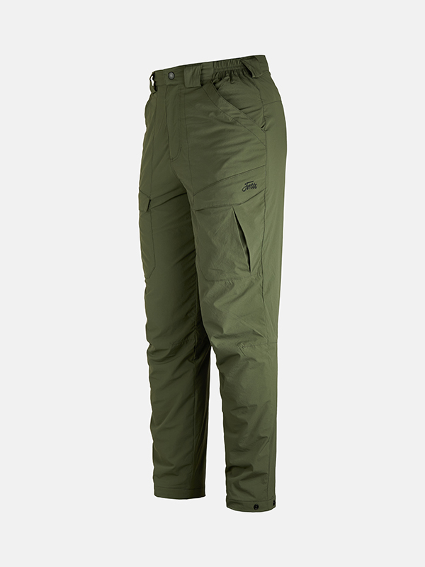 Fortis Deep Olive Thermal Fleece Lined Trail Pants - Image 2