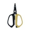 Westin BRAID SCISSOR & SPLITRING PLIER STAINLESS 5"/12.5CM BLACK/SAND