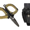 Westin BRAID SCISSORS INCL. SHEATH S 3.5"/8.9CM BLACK SAND