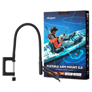 Alternative view of Deeper Sonar Flexible Arm Mount