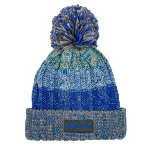 Preston Colour Block Bobble Hat