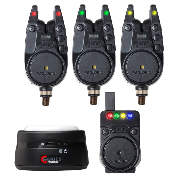 Prologic C-Series Pro 3+1+1 RGY Bite Alarm Set