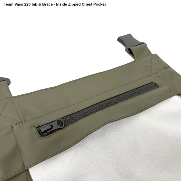 Vass 220 Bib & Brace Khaki - Image 4