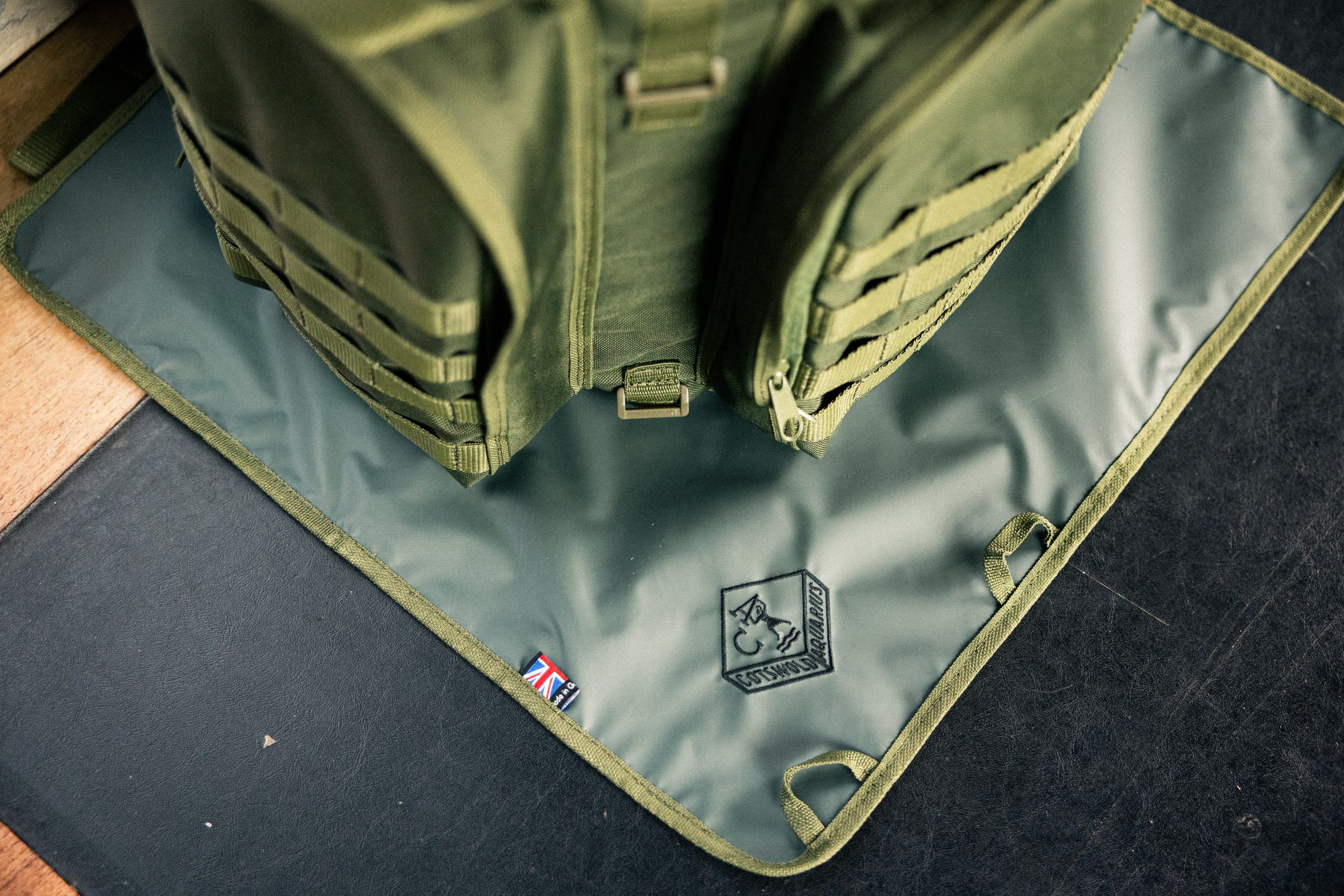 Cotswold Aquarius RS335 RUCKSACK GROUND SHEET - GREEN - Image 3