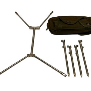 Alternative view of 1x JAG Compact Stainless 3 Rod Pod (No Buzzbars) - B15 - PRE LOVED