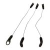 3x Nash Siren Optics Mega Head Bobbins Black - F3 - PRE LOVED