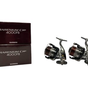 2x Shimano Rarenium Ci4 4000FB In Boxes - J10 - PRE LOVED