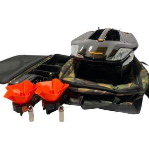 1x Toslon Gen 2 X Boat XR310 Autopilot DPM Deluxe Bag, Stand and Bait Spreaders - WHIZ45 - PRE LOVED