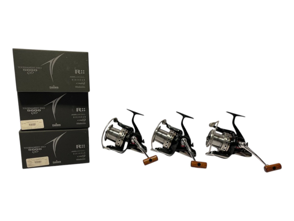 3x Daiwa Tournament ISO 5000QD In Boxes - PRE LOVED • NEXT DAY