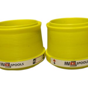 Alternative view of 2x MV Bright  Yellow Spools Fit 10000 Shimano - J11 - PRE LOVED