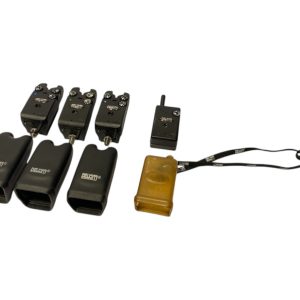 Alternative view of 3x Delkim Txi Plus Alarms With Receiver 2x Blue 1x Green - F21 - PRE LOVED