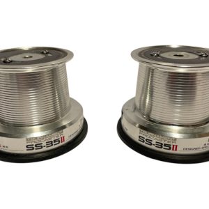 2x Daiwa Tournament Pro Caster ss35 Spare Spools - J6 - PRE LOVED