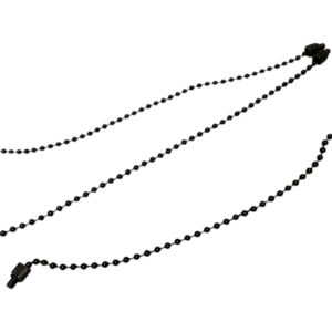 3x Solar Black Long Ball Chains - F23 - PRE LOVED