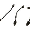 3x Solar Black Short Ball Chains - F22 - PRE LOVED