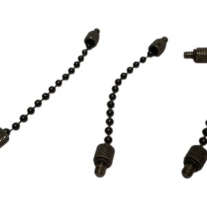 Alternative view of 3x Solar Black Short Ball Chains - F22 - PRE LOVED