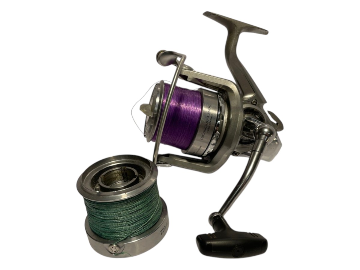SEDONA5000 &CREST5000セット 1x Daiwa Crosscast X 5000 With Spare Spool - C26 - PRE LOVED