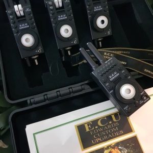 Alternative view of ECU MK1 R-Plus Compact Remote Bite Alarm (White Trim Edition) 3 Rod Set