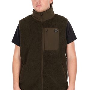Alternative view of Fox Olive Sherpa Hybrid Gilet