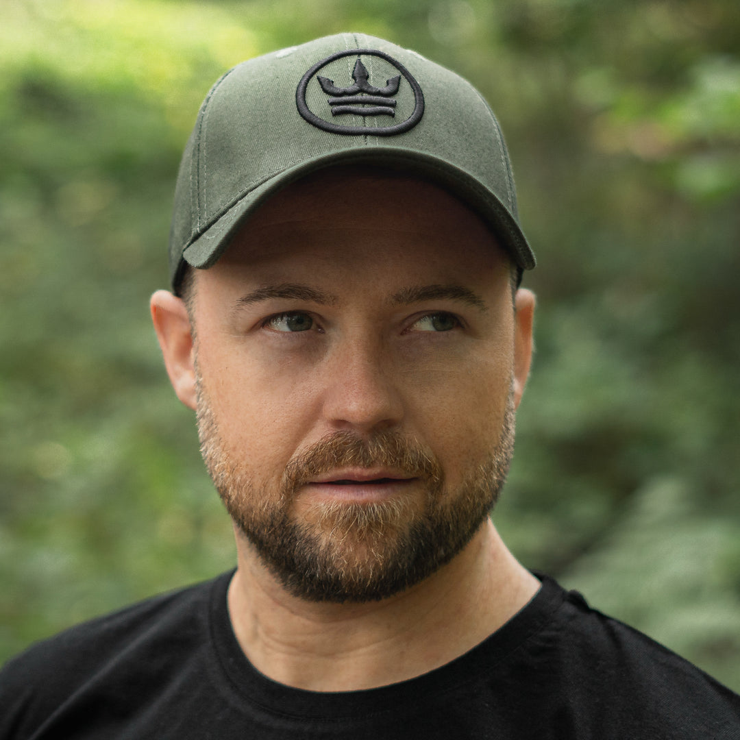 Terreign Icon Baseball Cap Green with Black - Image 3