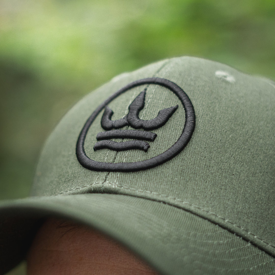 Terreign Icon Baseball Cap Green with Black - Image 5