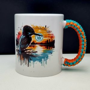 Alternative view of Terreign Kingfisher Mug (Paracord Handle)