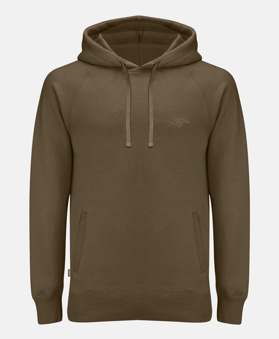 Kumu Waves Hoodie Ash Brown