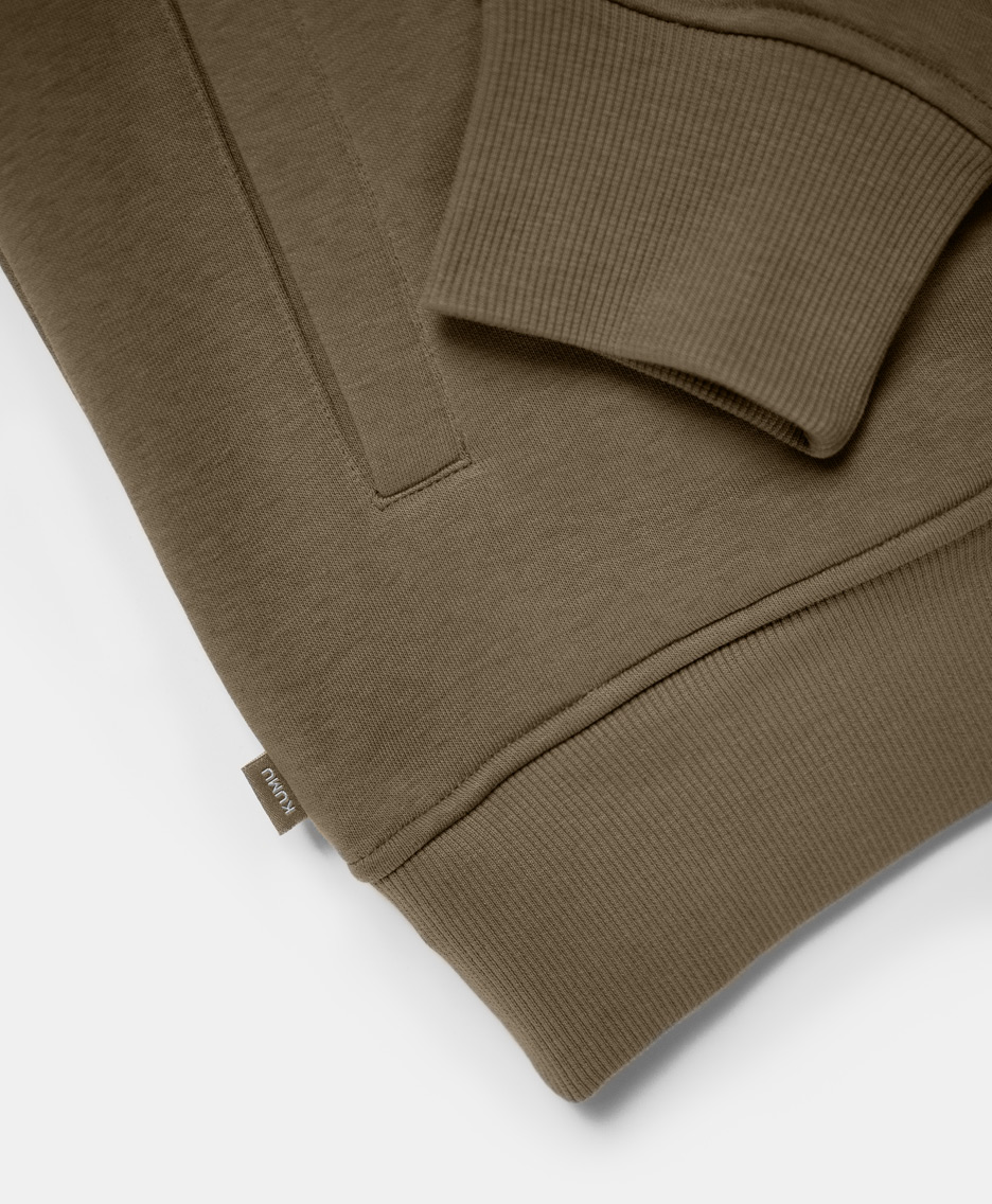 Kumu Waves Hoodie Ash Brown - Image 5