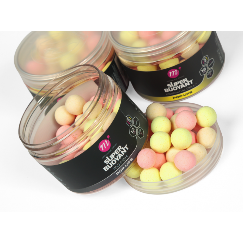 Mainline Super Buoyant Pop-Ups 13mm Pink, Yellow & White Mix - Image 2