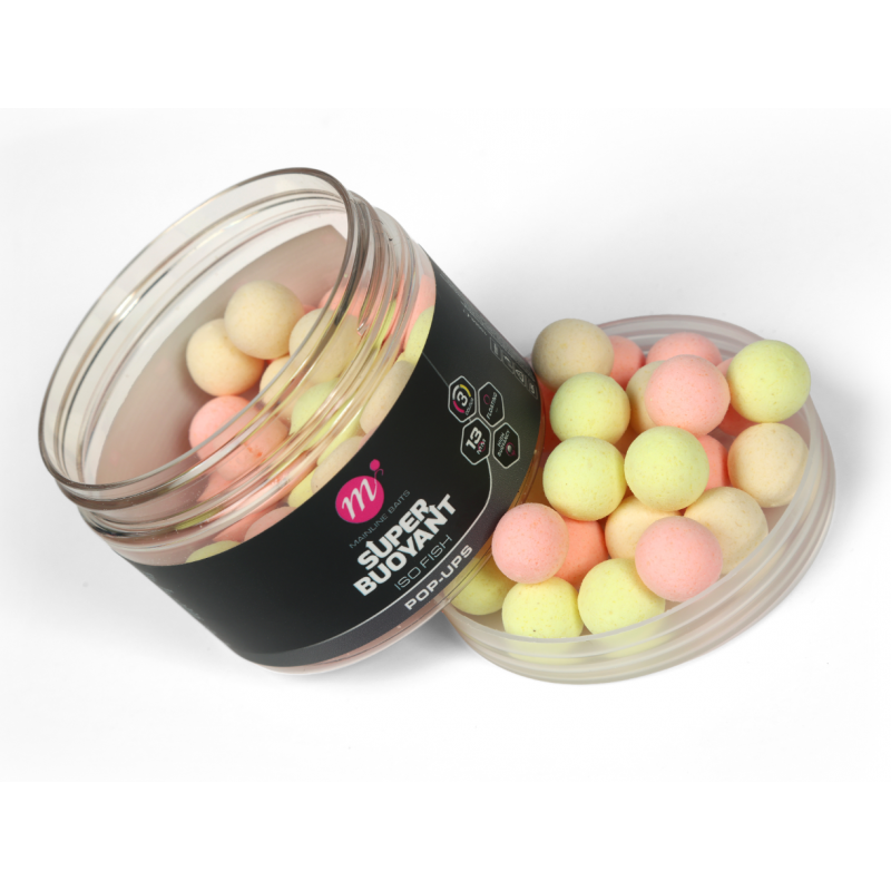 Mainline Super Buoyant Pop-Ups 13mm Pink, Yellow & White Mix - Image 3