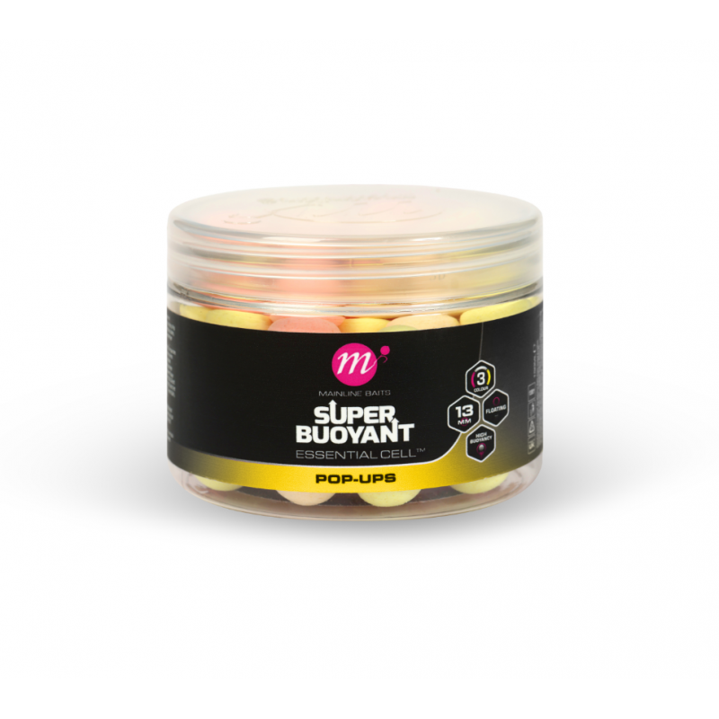 Mainline Super Buoyant Pop-Ups 13mm Pink, Yellow & White Mix - Image 6