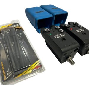 Alternative view of 2x Delkim Txi Plus Red and Green with Snags - G12 - PRE LOVED