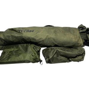 1x Nash Titan Hide Bivvy with Groundsheet and Peg Wrap - REX141 - PRE LOVED