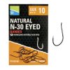 Preston Natural N-30 Eyed Hooks
