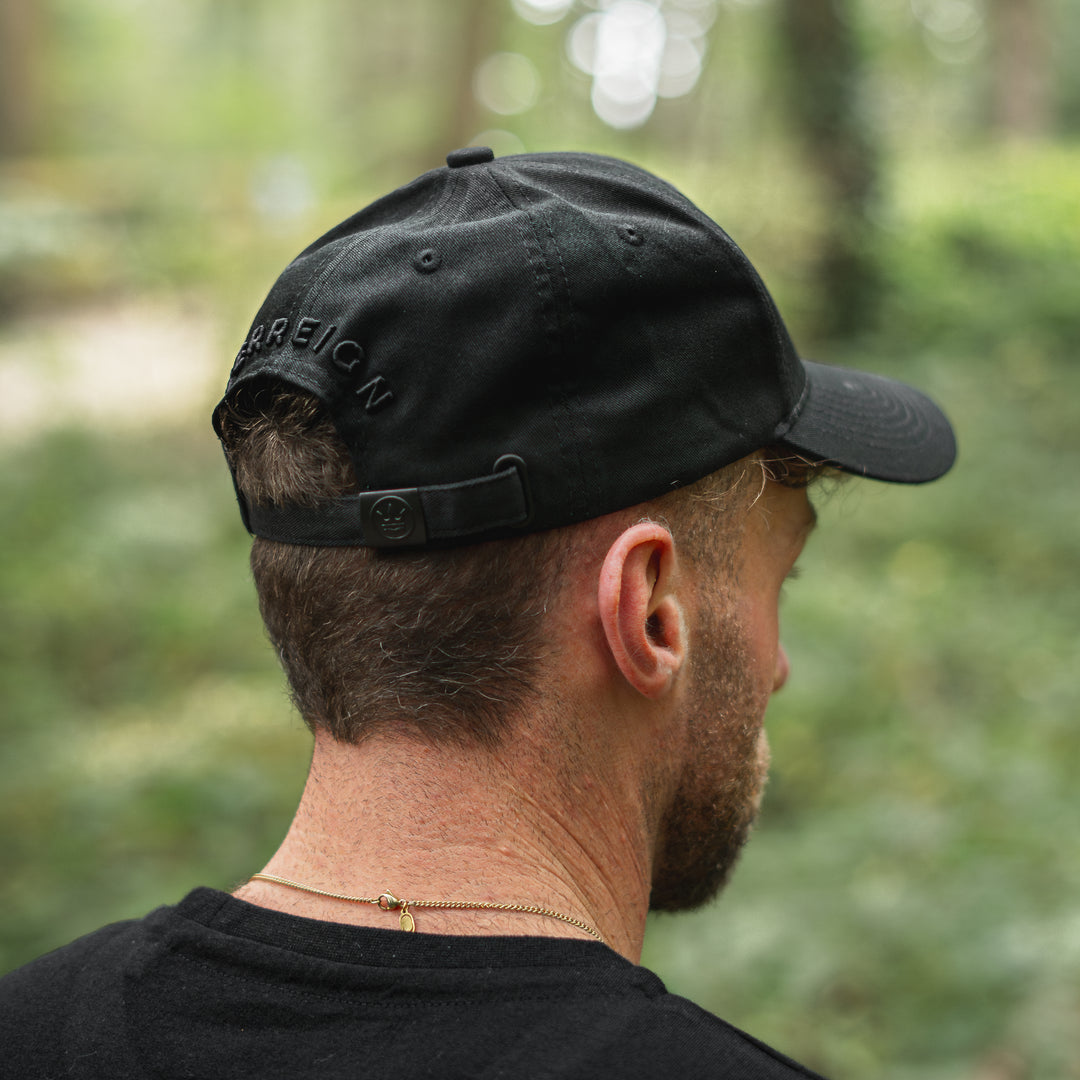 Terreign Stealth Baseball Cap Black - Image 4