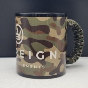 Alternative view of Terreign Signature Black Mug - Chesta Camo (Paracord Handle)