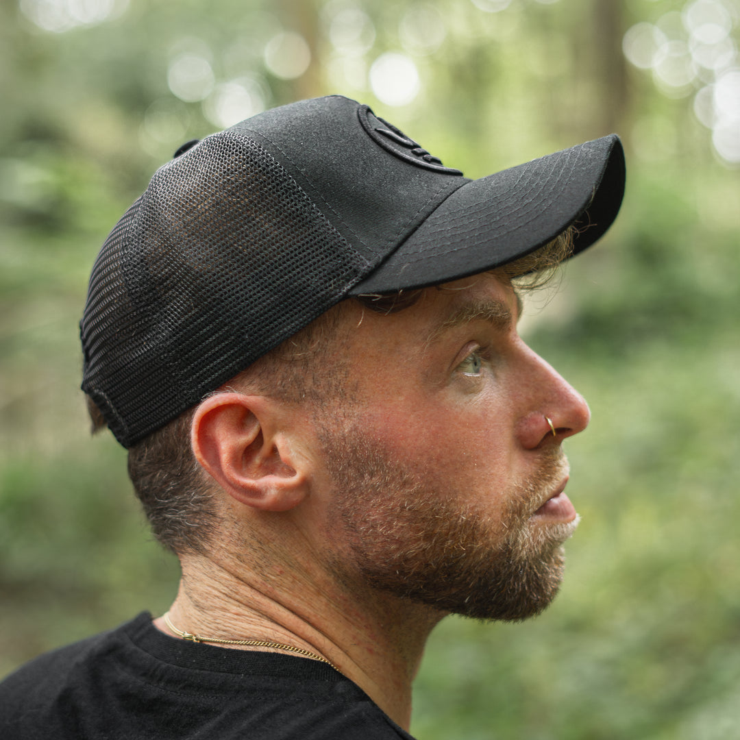 Terreign Stealth Trucker Cap Black - Image 2