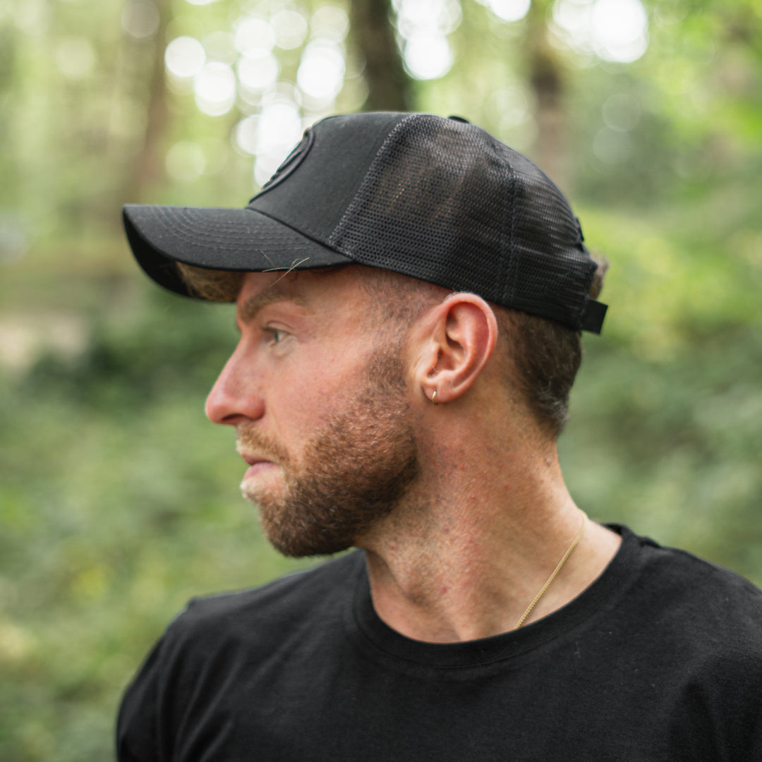 Terreign Stealth Trucker Cap Black - Image 4