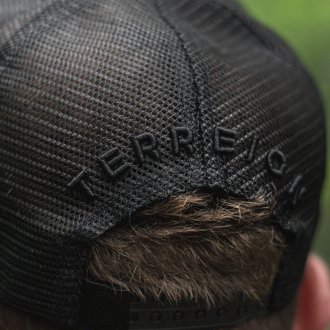 Terreign Stealth Trucker Cap Black - Image 6