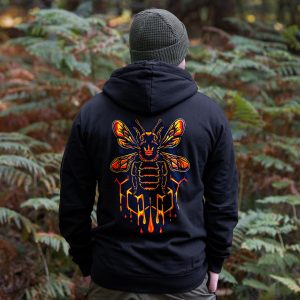 Terreign The Bumblebee Hoodie Black