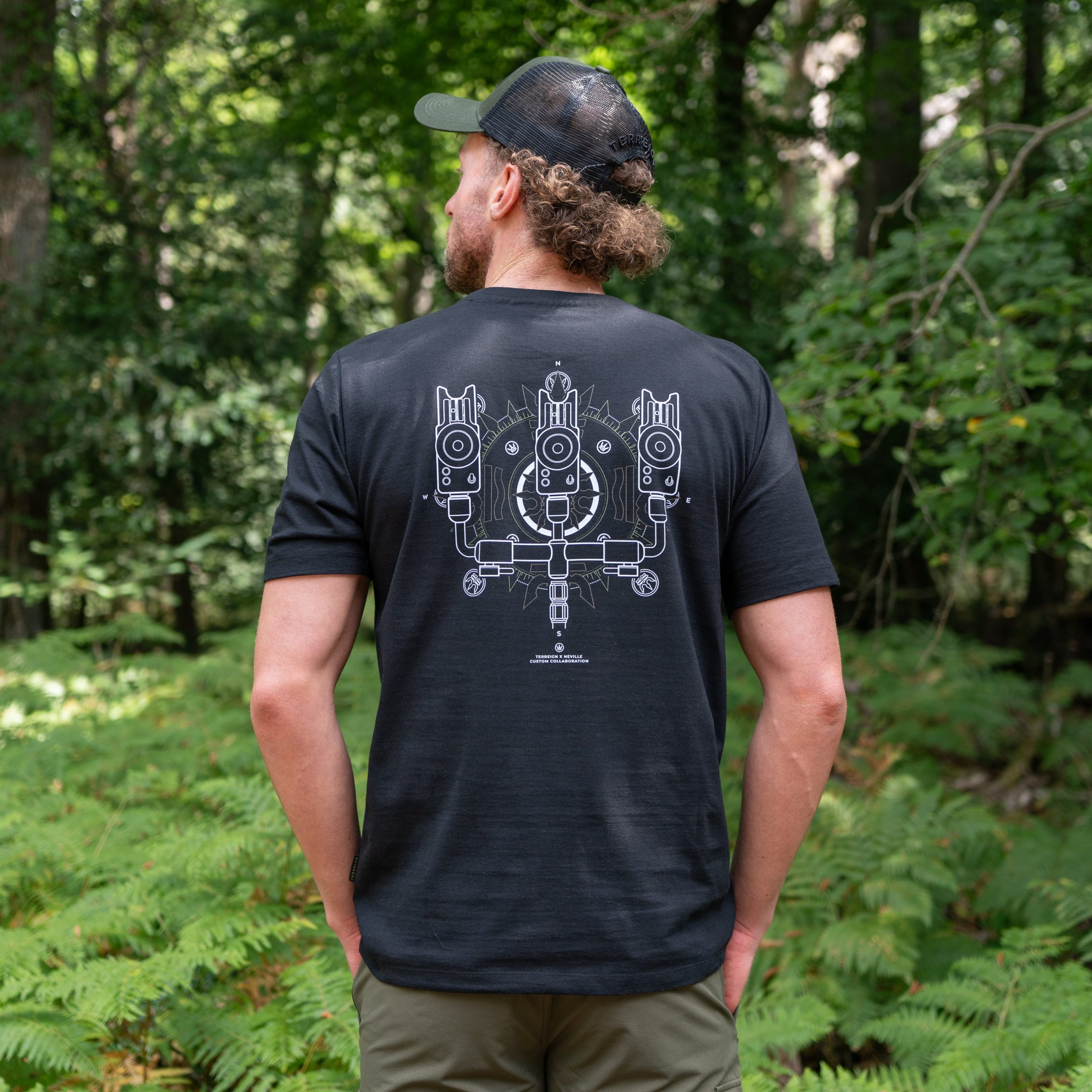 Terreign Neville Alarms T-Shirt Black