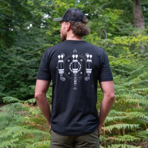 Terreign Retro Bobbin T-Shirt Black